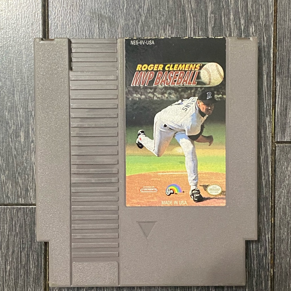Roger Clemons MVP Baseball NES Game